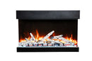 Amantii Tru View Bespoke 45-inch 3-Sided Built In Indoor/Outdoor Electric Fireplace Amantii