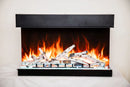Amantii Tru View Bespoke 45-inch 3-Sided Built In Indoor/Outdoor Electric Fireplace Amantii
