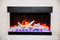 Amantii Tru View Bespoke 45-inch 3-Sided Built In Indoor/Outdoor Electric Fireplace Amantii