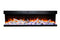 Amantii Tru View Bespoke 75-inch 3-Sided Built In Indoor/Outdoor Electric Fireplace Amantii