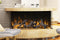 Amantii Tru View Bespoke 75-inch 3-Sided Built In Indoor/Outdoor Electric Fireplace Amantii