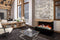 Amantii Tru View Bespoke 85-inch 3-Sided Built In Indoor/Outdoor Electric Fireplace Amantii