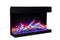 Amantii Tru View Bespoke 85-inch 3-Sided Built In Indoor/Outdoor Electric Fireplace Amantii
