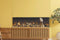 Amantii Tru View Bespoke 85-inch 3-Sided Built In Indoor/Outdoor Electric Fireplace Amantii