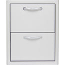 American Outdoor Grill 14-Inch Double Access Drawer - 16-15-DSSD - Agent BBQ