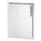 American Outdoor Grill 14-Inch Left Hinged Single Access Door - Vertical - 20-14-SSD - Agent BBQ