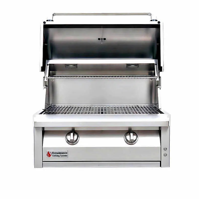 American Renaissance Grill 30 Inch 2 Burner Built-In Gas Grill Renaissance Cooking Systems