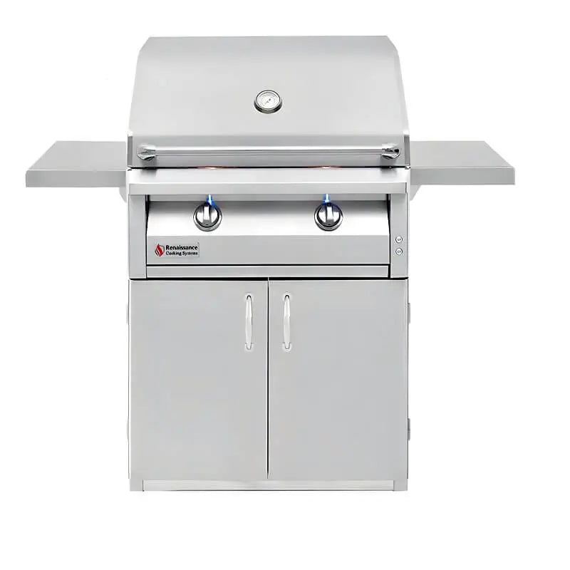 American Renaissance Grill 30 Inch 2 Burner Freestanding Gas Grill Renaissance Cooking Systems