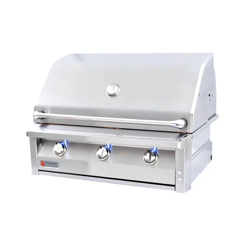 American Renaissance Grill 36 Inch 3 Burner Freestanding Gas Grill Renaissance Cooking Systems