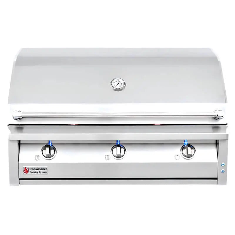 American Renaissance Grill 42 Inch 3 Burner Built In Gas Grill Renaissance Cooking Systems