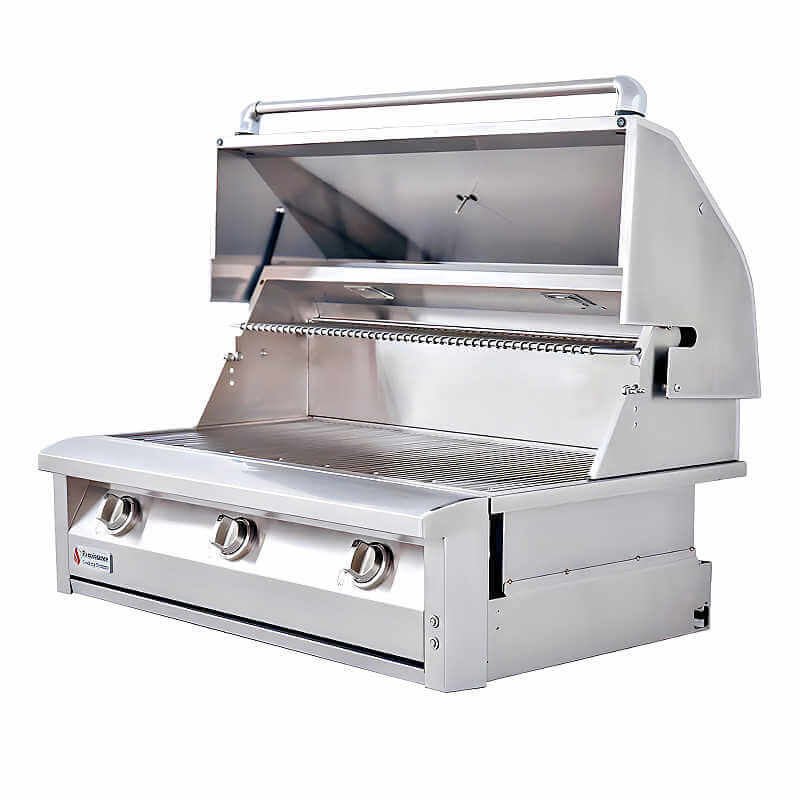 American Renaissance Grill 42 Inch 3 Burner Freestanding Gas Grill Renaissance Cooking Systems