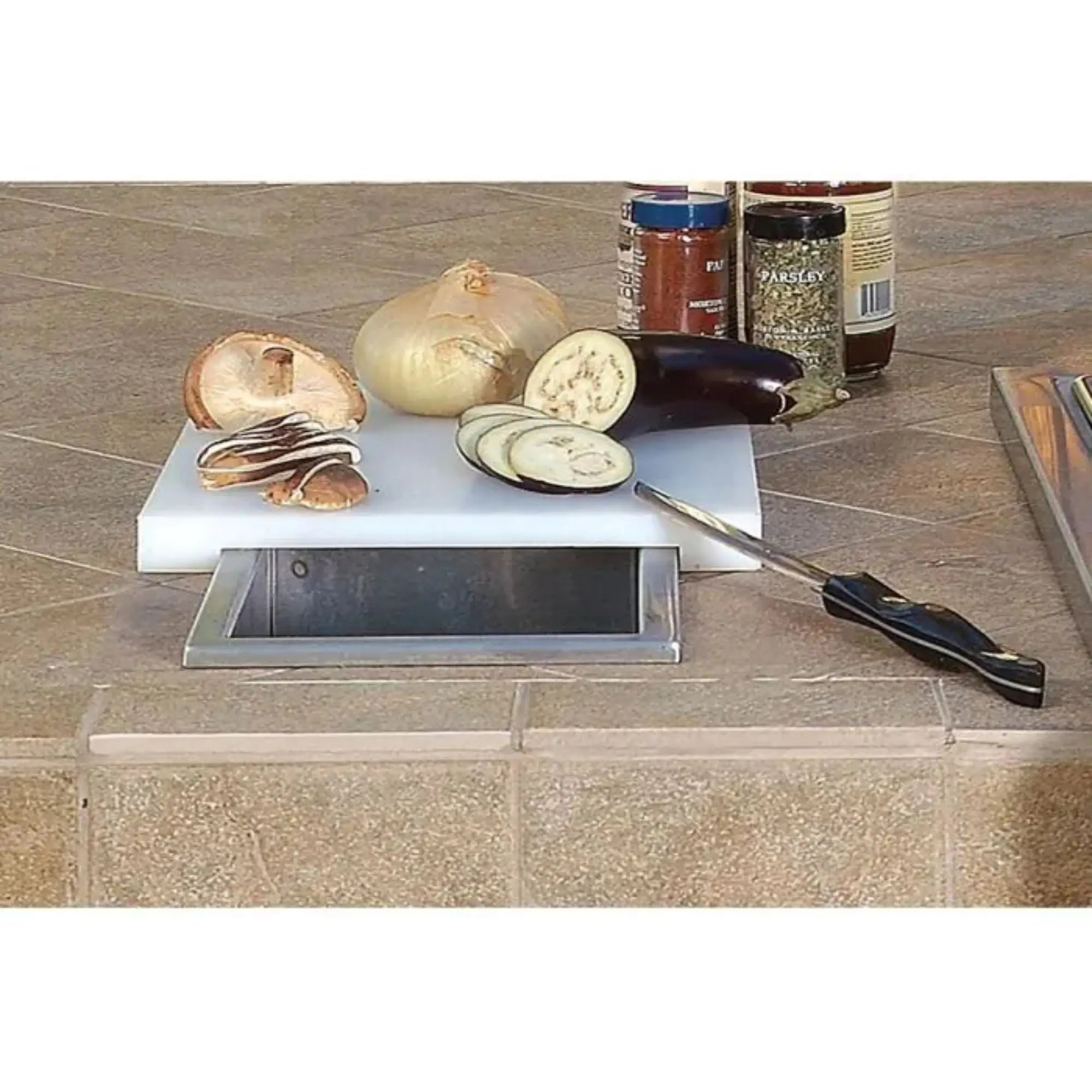 Artisan Prep And Waste Chute w/ Cutting Board Cover Artisan