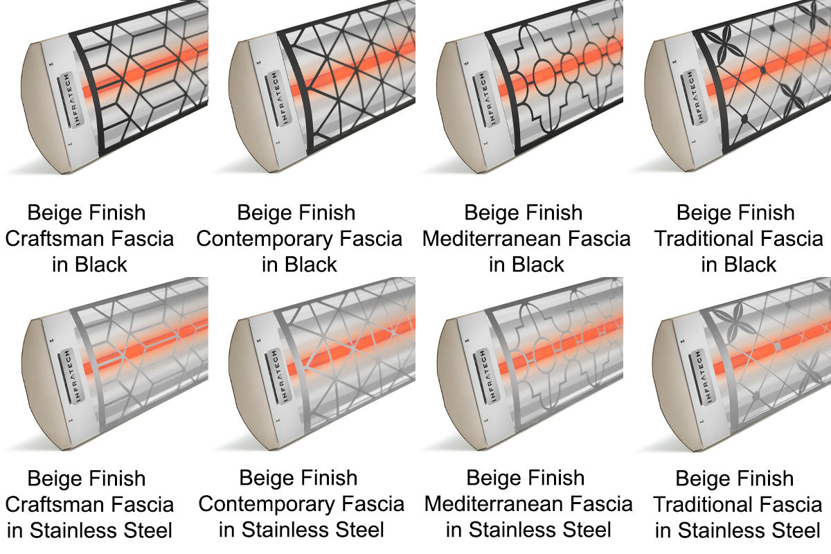 Infratech C-Series Single Element 3000Watt Outdoor Infrared Electric Heater | 277V