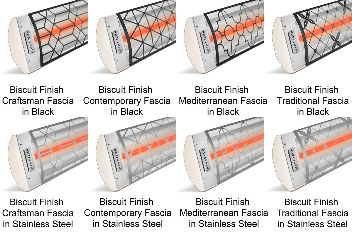 Infratech C-Series Single Element 3000Watt Outdoor Infrared Electric Heater | 277V