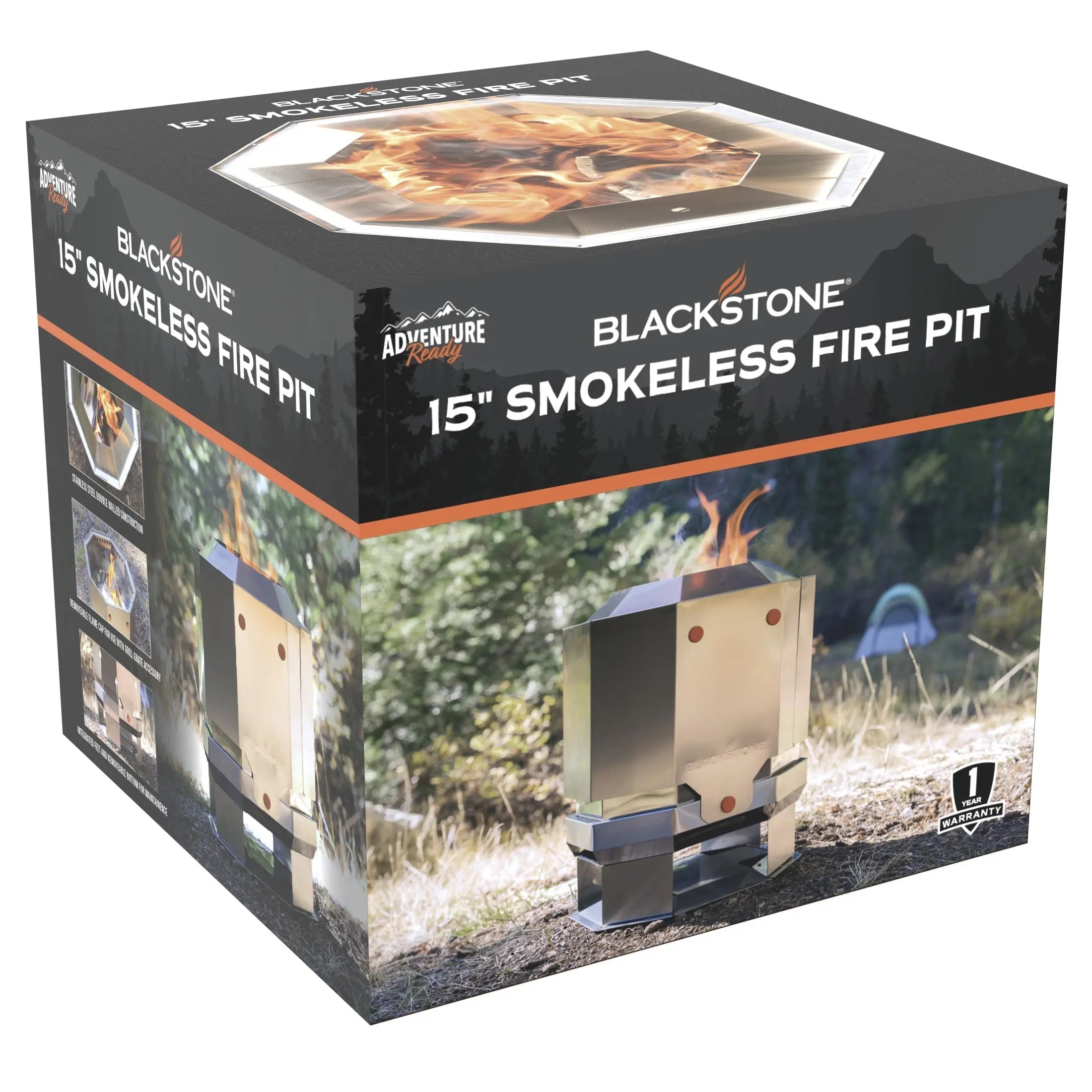 Blackstone 15" Smokeless Fire Pit - 5913 - Agent BBQ
