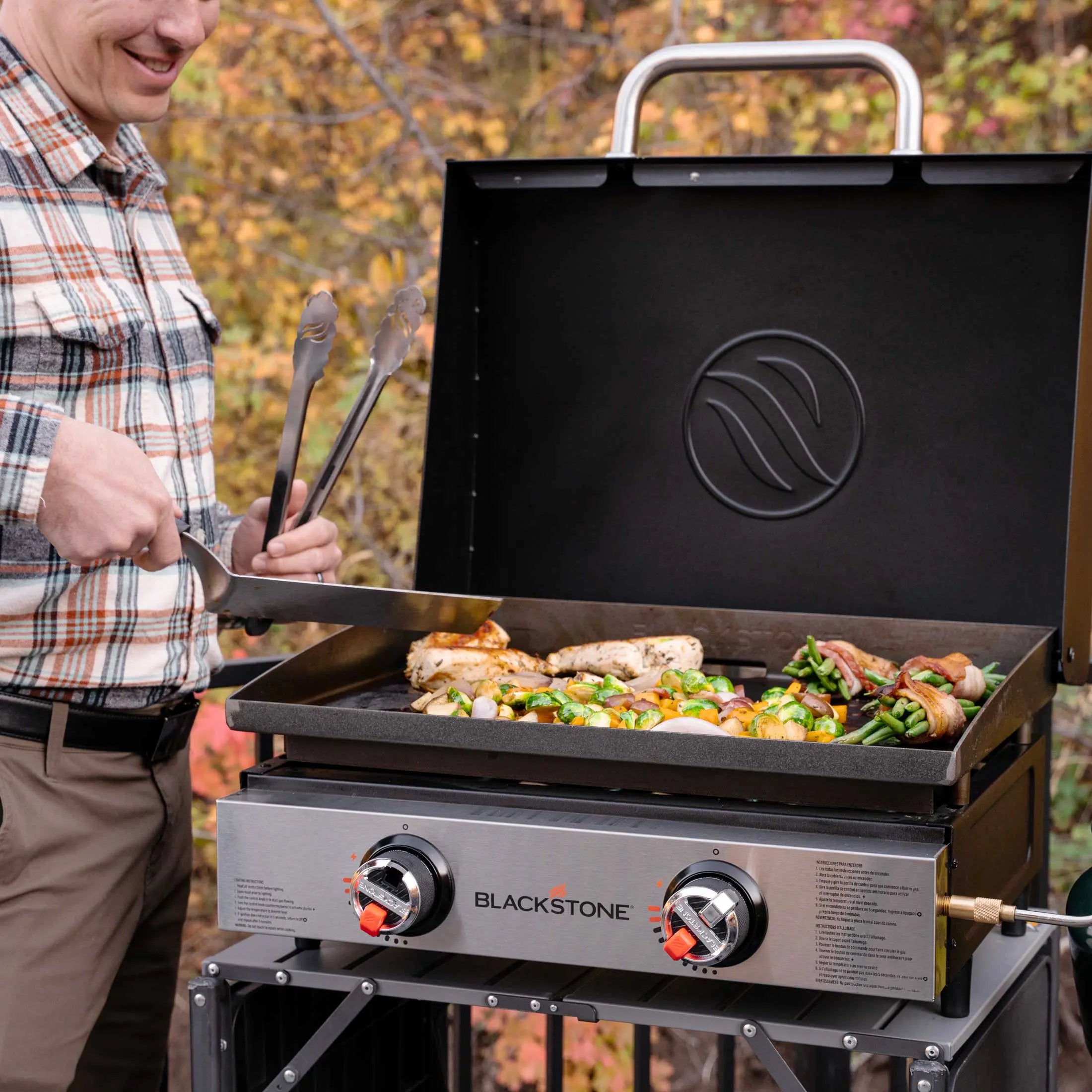 Blackstone - 22" Tabletop Griddle Stainless - 2144 - Agent BBQ