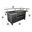 Blackstone 5 Person Chefs Table W/ 36" Griddle - 6023 - Agent BBQ