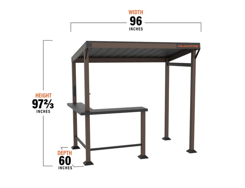Blackstone 5' x 8' Pavilion - 6001 - Agent BBQ
