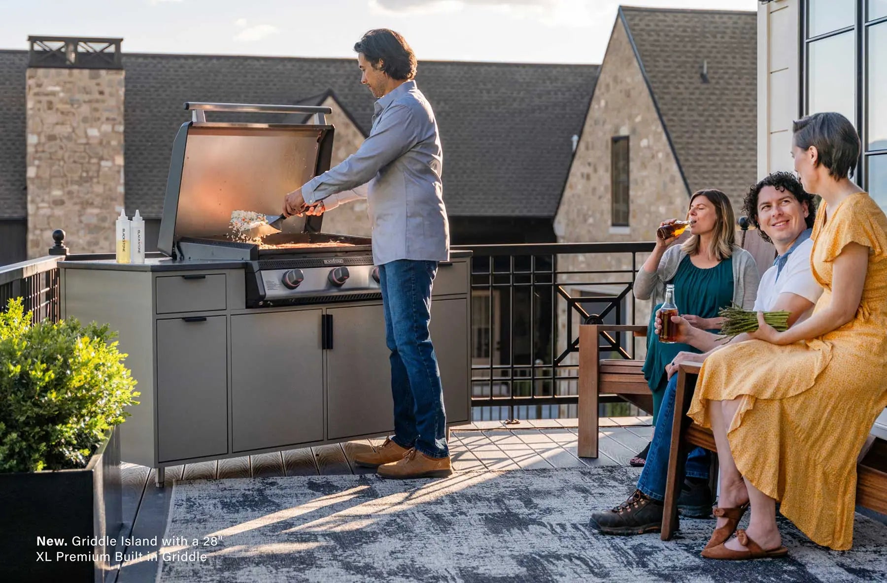 Blackstone Griddle Island W/ 28" XL Premium Built In Griddle - 6020 Blackstone