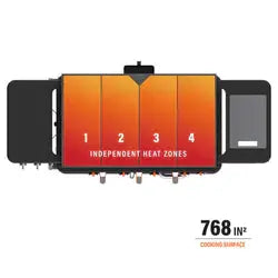 Blackstone - Patio 36" Cabinet Griddle W/Airfryer - 1923 - Agent BBQ