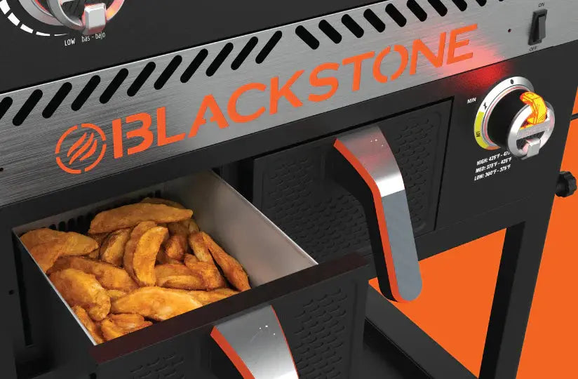 Blackstone - Patio 36" Cabinet Griddle W/Airfryer - 1923 - Agent BBQ
