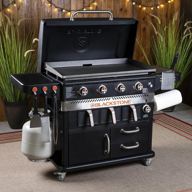 Blackstone Patio 36" Cabinet Griddle W/Airfryer Limited Edition Bundle - 1923 - Agent BBQ