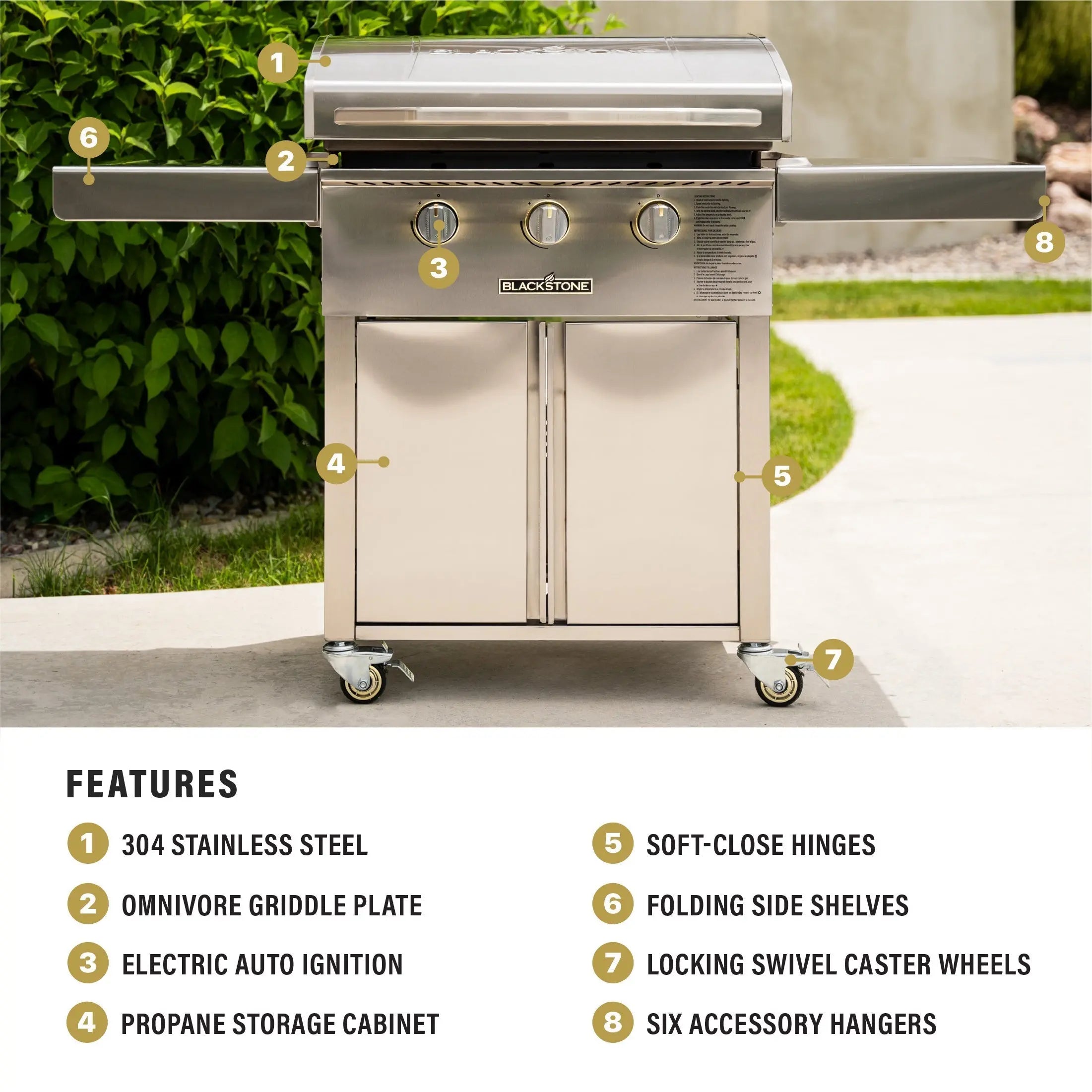 Blackstone Select 28" Griddle with Cabinet - 6009 Blackstone