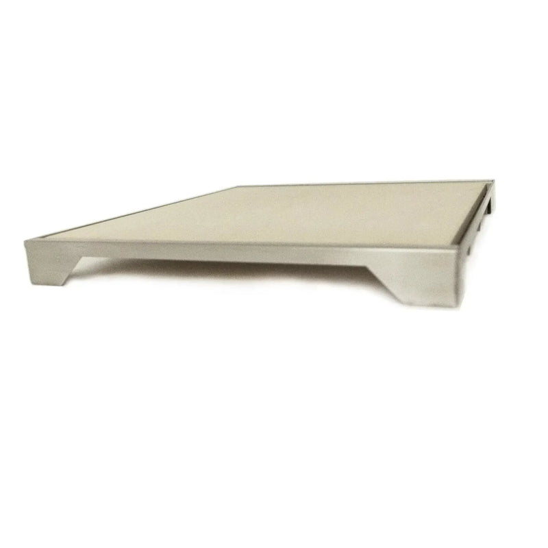Blaze 15" Professional LUX Ceramic Pizza Stone With Stainless Steel Tray - BLZ-PRO-PZST-2 - Agent BBQ