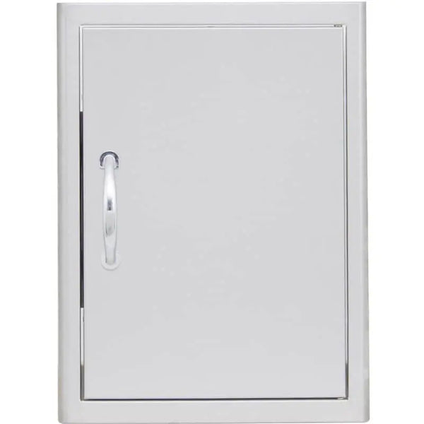 Blaze 18" Single Access Vertical Door 14x20 in Stainless Steel (BLZ-SV-1420-R) - Agent BBQ