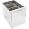 Blaze 20" Roll-Out Double Trash / Recycling Bin in Stainless Steel Finish (BLZ-TREC-DRW) - Agent BBQ