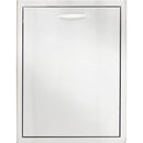 Blaze 20" Roll-Out Double Trash / Recycling Bin in Stainless Steel Finish (BLZ-TREC-DRW) - Agent BBQ