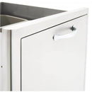 Blaze 20" Roll-Out Double Trash / Recycling Bin in Stainless Steel Finish (BLZ-TREC-DRW) - Agent BBQ