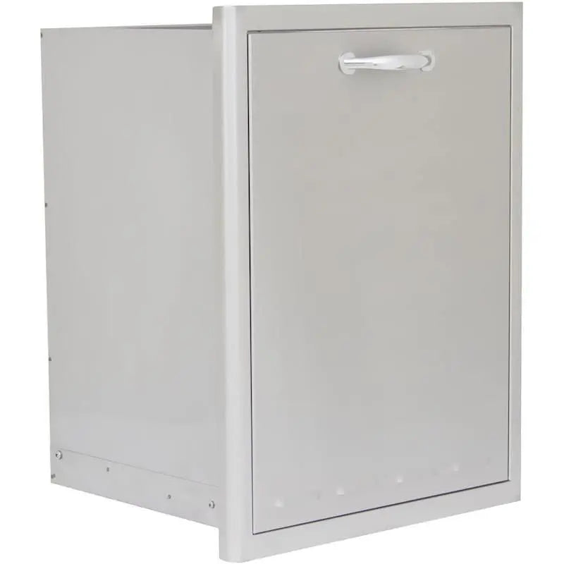 Blaze 20" Roll-Out Trash / Propane Tank Drawer in Stainless Steel Finish (BLZ-TRLP-DRW) - Agent BBQ