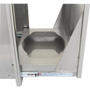 Blaze 20" Roll-Out Trash / Propane Tank Drawer in Stainless Steel Finish (BLZ-TRLP-DRW) - Agent BBQ