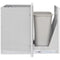 Blaze 20" Roll-Out Trash / Propane Tank Drawer in Stainless Steel Finish (BLZ-TRLP-DRW) - Agent BBQ