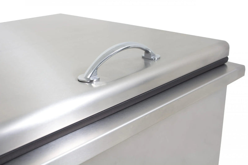 Blaze 22-Inch Stainless Steel Ice Bin Cooler / Wine Chiller - BLZ-ICEB-WH - Agent BBQ