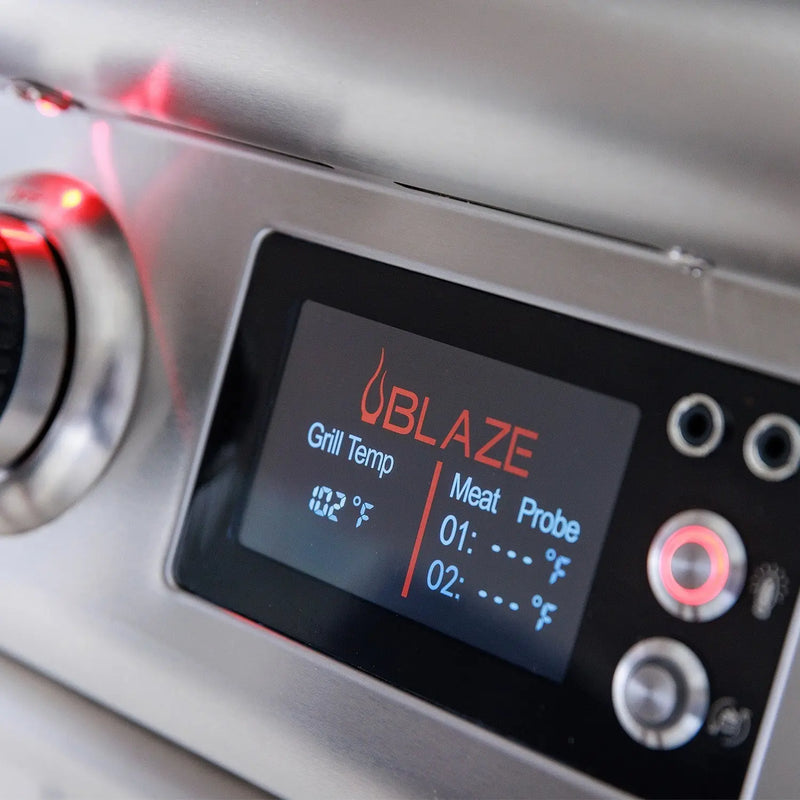 Blaze 26-Inch Outdoor Pizza Oven With Rotisserie - BLZ-26-PZOVN - Agent BBQ