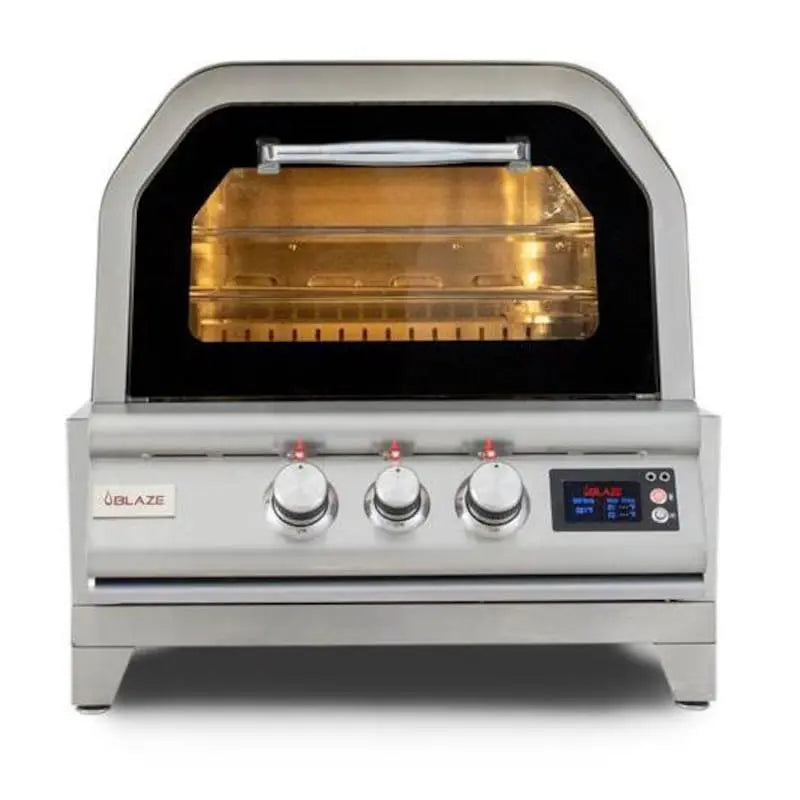 Blaze 26-Inch Outdoor Pizza Oven With Rotisserie - BLZ-26-PZOVN - Agent BBQ