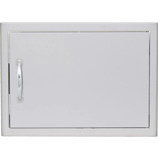 Blaze 28" Single Access Horizontal Door 17 x 24 in Stainless Steel (BLZ-SH-2417-R) - Agent BBQ