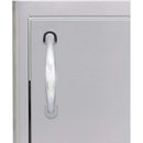 Blaze 28" Single Access Horizontal Door 17 x 24 in Stainless Steel (BLZ-SH-2417-R) - Agent BBQ