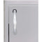 Blaze 28" Single Access Horizontal Door 17 x 24 in Stainless Steel (BLZ-SH-2417-R) - Agent BBQ