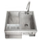 Blaze 30-Inch Beverage Center With Sink & Ice Bin Cooler - BLZ-30CKT-SNK - Agent BBQ