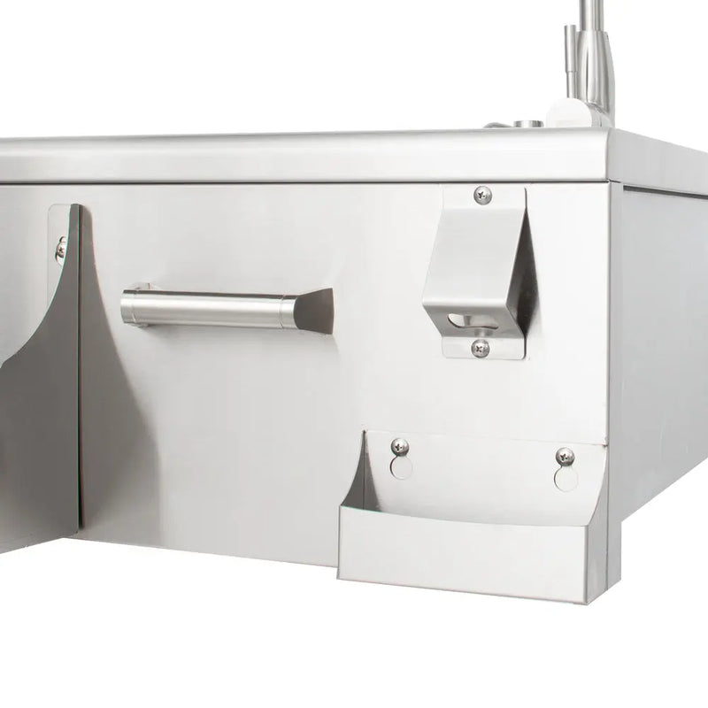 Blaze 30-Inch Beverage Center With Sink & Ice Bin Cooler - BLZ-30CKT-SNK - Agent BBQ