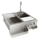 Blaze 30-Inch Beverage Center With Sink & Ice Bin Cooler - BLZ-30CKT-SNK - Agent BBQ