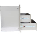 Blaze 30" Triple Access Drawer in Stainless Steel (BLZ-30W-3DRW) - Agent BBQ