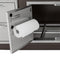 Blaze 32" Double Access Door With Paper Towel Holder in Stainless Steel (BLZ-AD32-R) - Agent BBQ