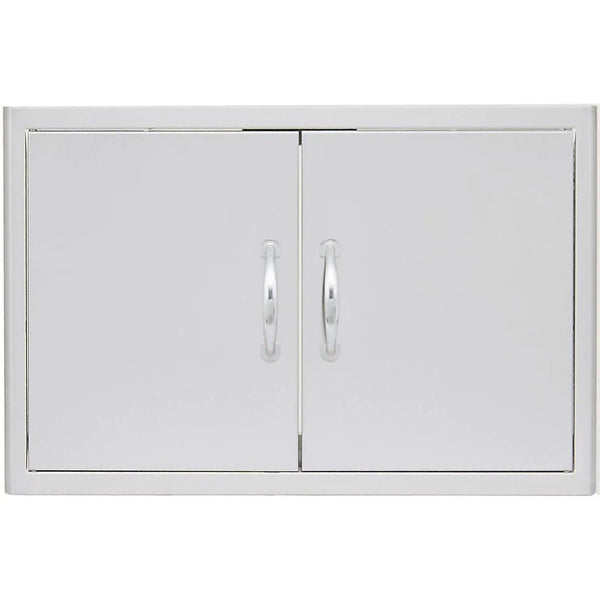 Blaze 32" Sealed Dry Storage Pantry With Shelf in Stainless Steel Finish (BLZ-DRY-STG) - Agent BBQ