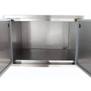 Blaze 32" Sealed Dry Storage Pantry With Shelf in Stainless Steel Finish (BLZ-DRY-STG) - Agent BBQ