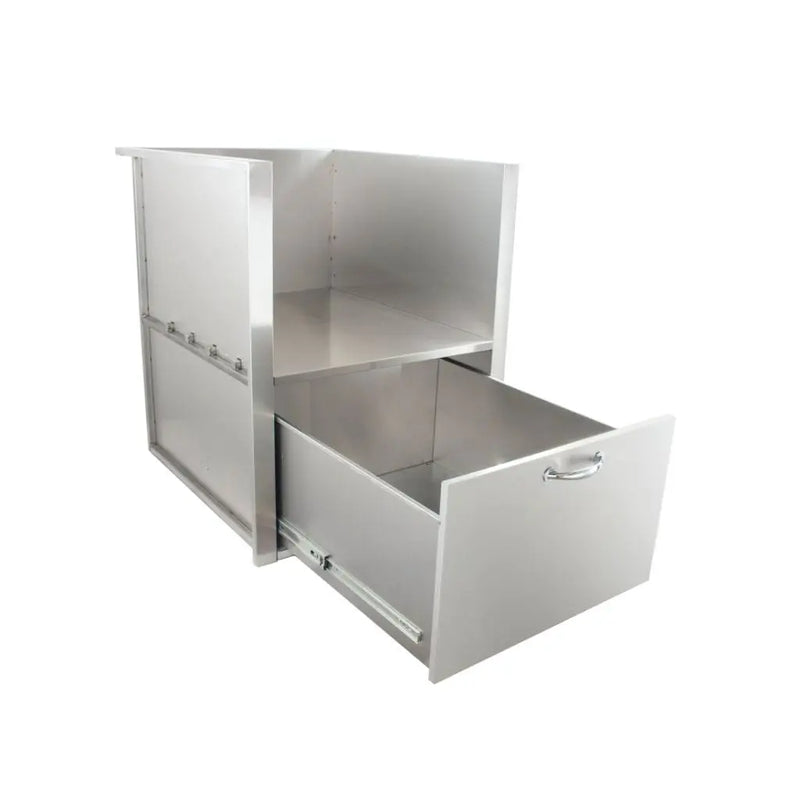 Blaze 34-Inch Kamado Sleeve with Drawer - Agent BBQ