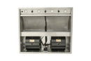 Blaze 36 in. Stainless Steel Outdoor Vent Hood with 2,000 CFM (BLZ-36-VHOOD) - Agent BBQ